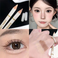 Dual-Ended Aegyosal & Highlighter Pencil Nude Pink Brighten Waterproof Lying Silkworm Pencil for Under Eye Shadow Makeup ﻿Stick Zpaxo C02 Sweet Mint