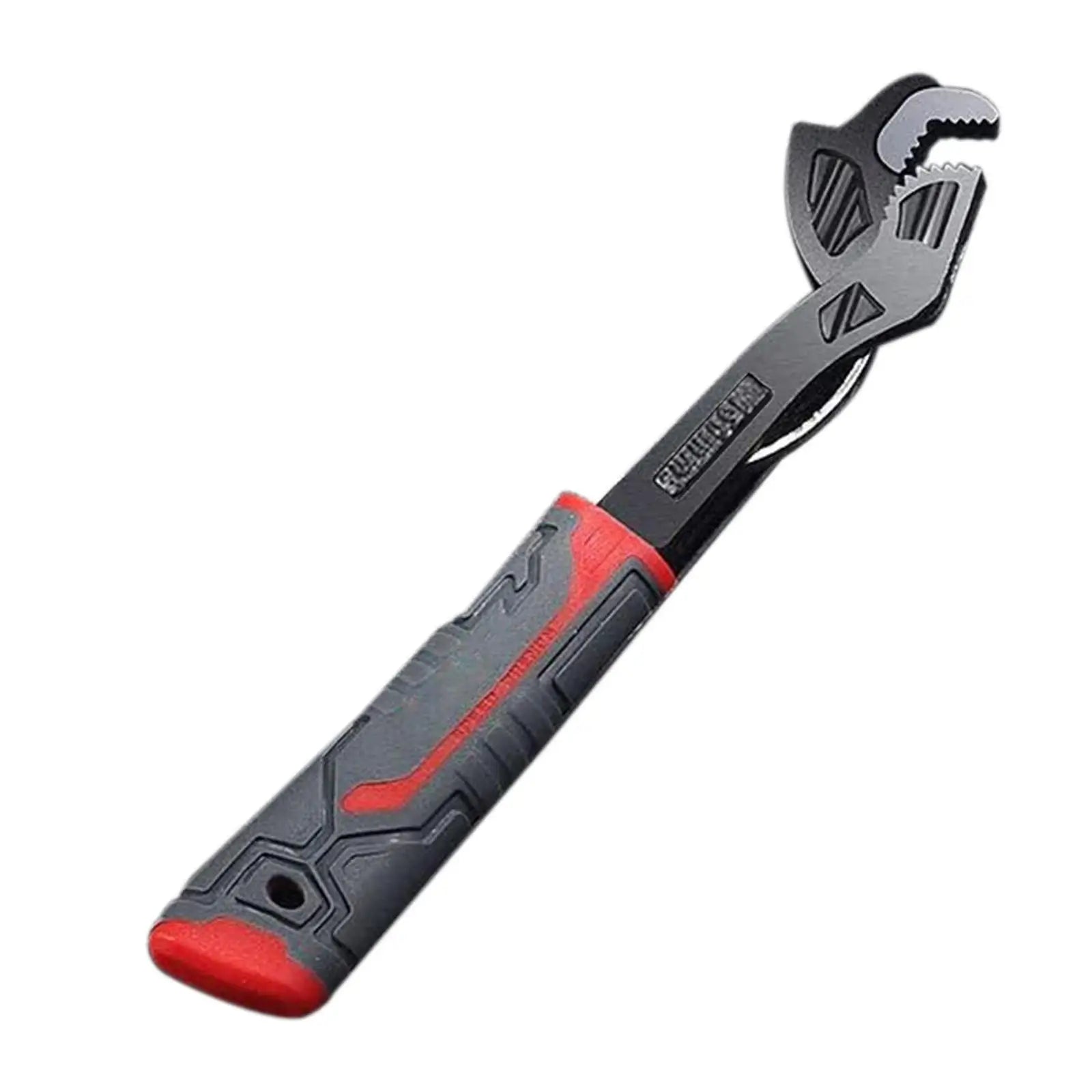 Self Adjustable Pipe Wrench Plumbing Wrench Tool Anti Slip Handle Heavy Duty Universal for Automobiles Tractors Practical Zpaxo 6inch