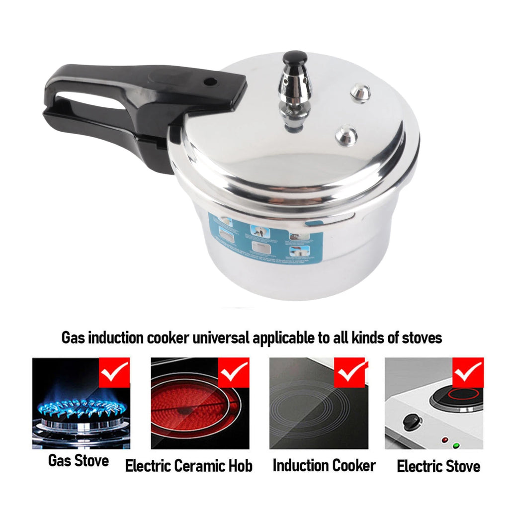 Pressure Cooker Explosion Proof Aluminum Stovetop Fast Cooking