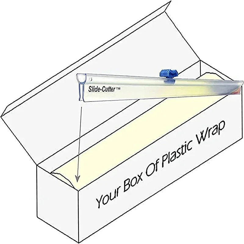 Adhesive Plastic Wrap Dispensers Foil Film Cutter Replacements Food