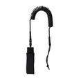10FT Surfboard Foot Leash Strong Cord Surf Leashes 360 Degree Zpaxo black