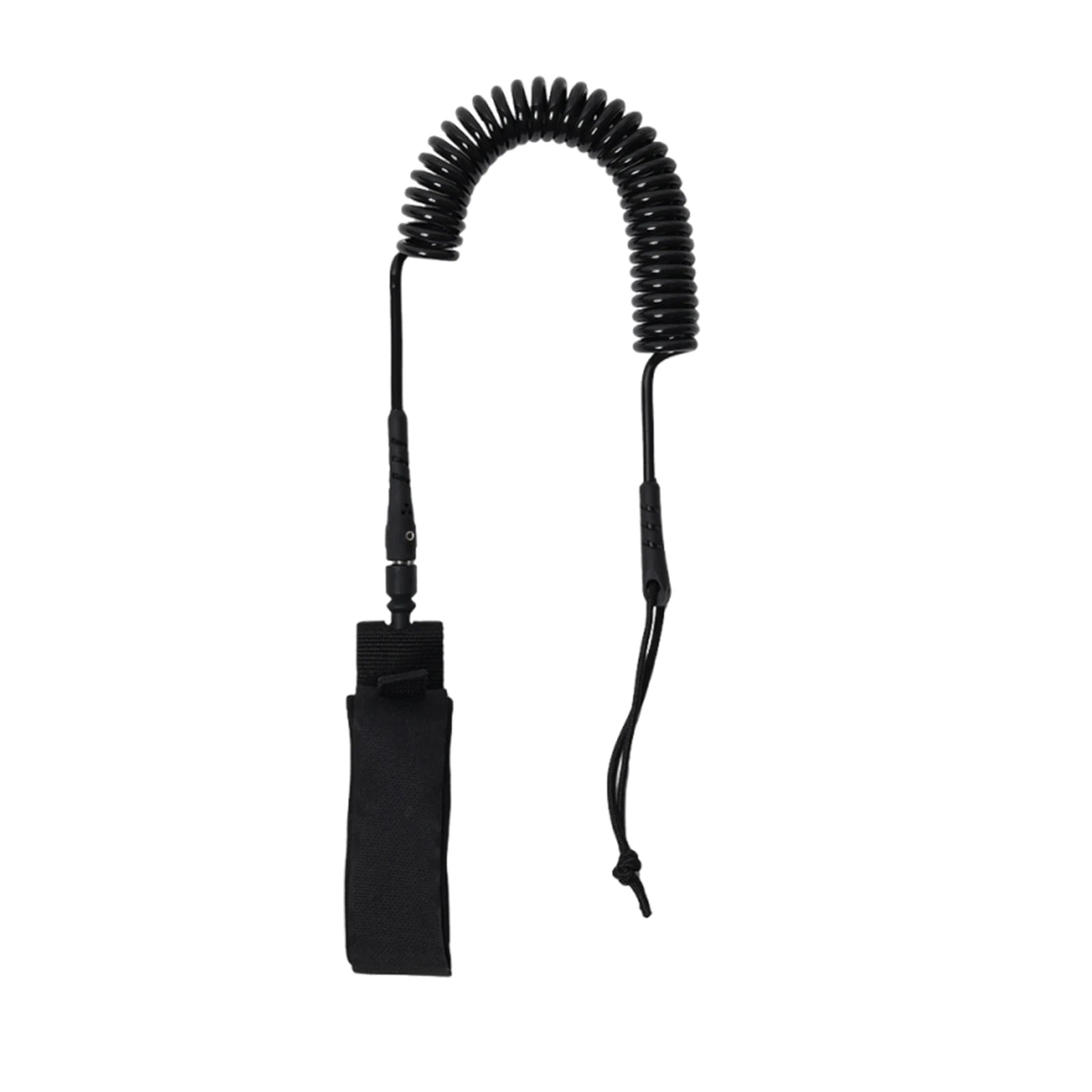 10FT Surfboard Foot Leash Strong Cord Surf Leashes 360 Degree Zpaxo black