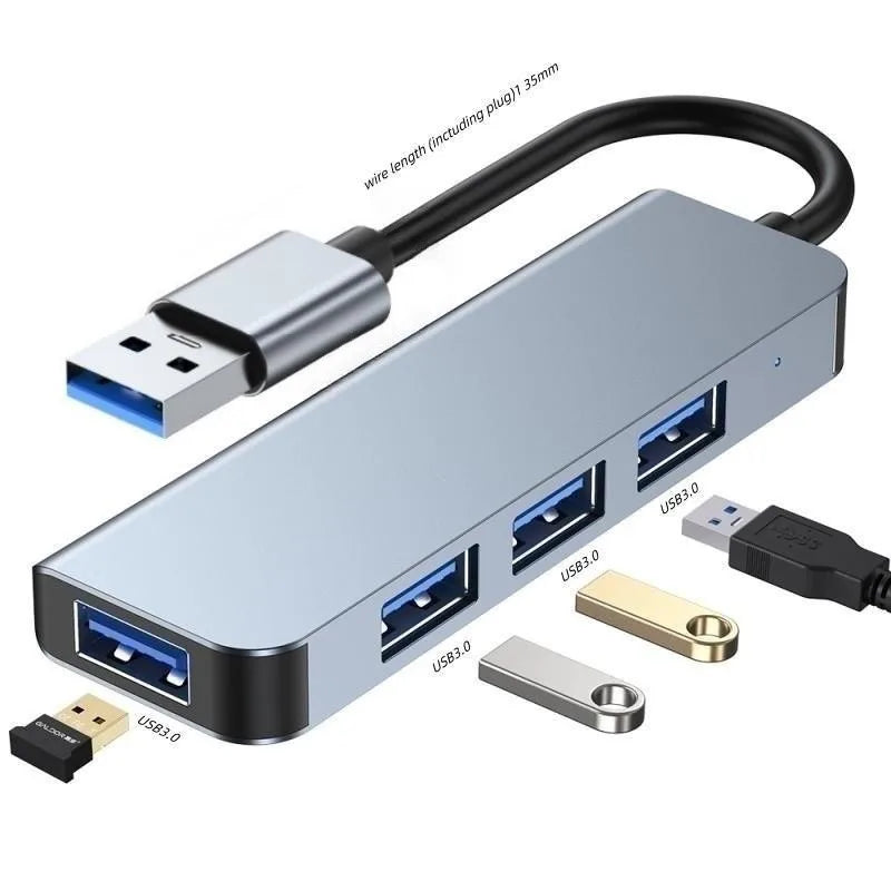 7-in-1 USB 3.0 Type-C Hub Docking Station | SD TF Audio USB-C Docking Hub Zpaxo 4 in 1 USB