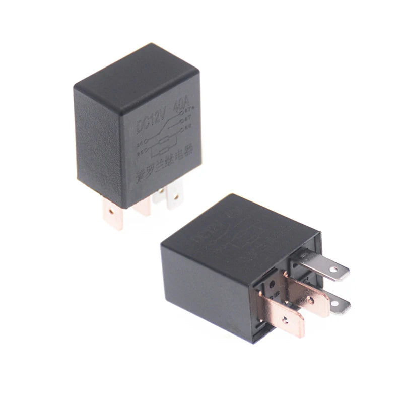 Selling 4 5Pin DC 12V 40A Rated Current 1NO 1NC SPDT Car Automotive