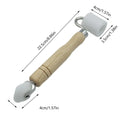 Wallpaper Seam Roller Sound Deadening Double Head Paper Smoother