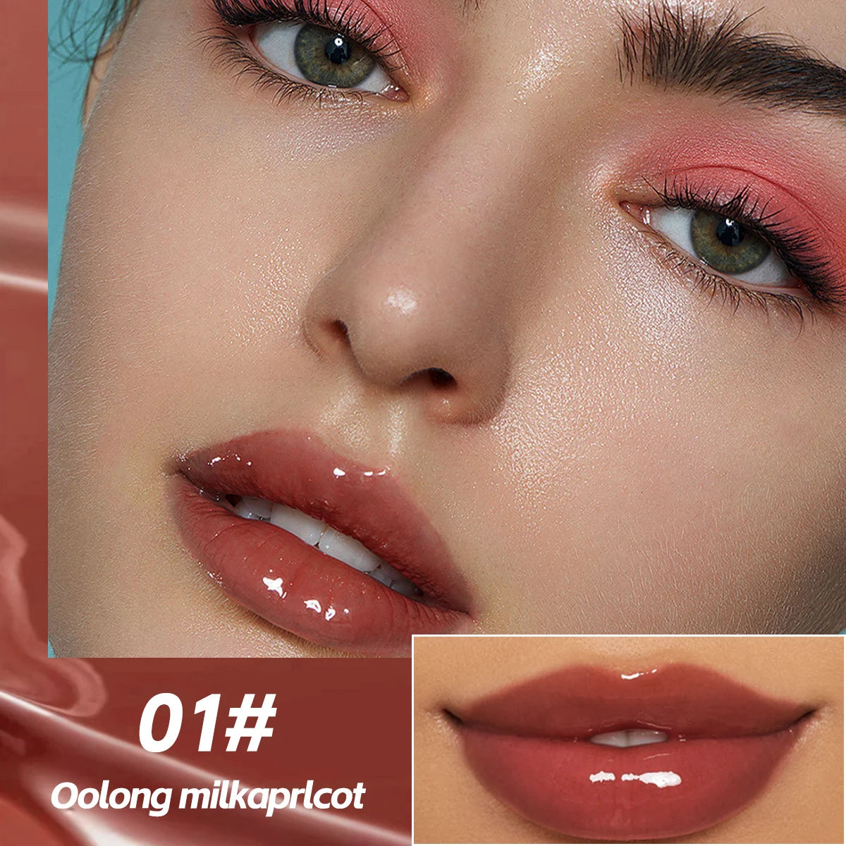Mirror Lip Gloss Waterproof Moisturizing Lightweight Non Greasy Zpaxo 7075-01