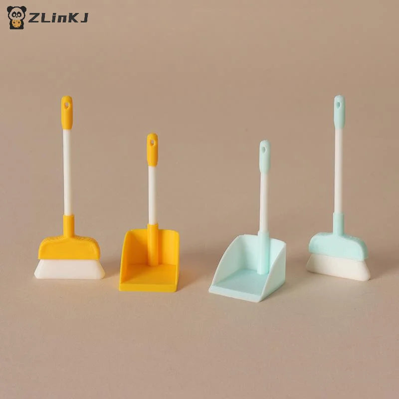 Doll Home Cleaning Tools Decor Toy 1 12 Dollhouse Miniature Brush Zpaxo