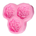 Peony Flower Silicone Molds Wedding Cupcake Topper Fondant Cake Decorating Tools Soap Resin Clay Candy Chocolate Gumpaste Moulds Zpaxo random