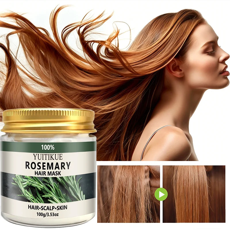 YUITIKUE Rosemary Hair Mask – Moisturize, Frizz Control & Elasticity Rosemary Hair Mask Zpaxo Default Title