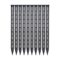 Plant Aeration Tubes Planter Insert Ventilation Tubes Rootlet Rot Prevention Tube Prevent Overwatering For All Types Flower Pots Zpaxo Black