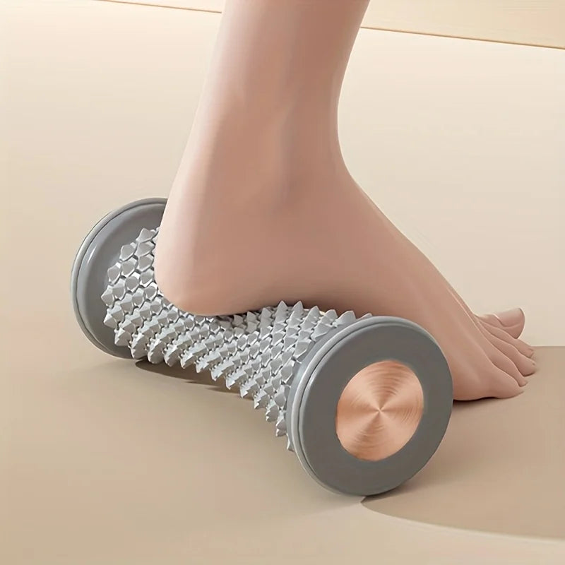 Foot Massager Massage Roller Yoga Massage Ball Plantar Fascia Roller Muscle Relaxation Care Plastic Manual Foot Massager Rollers Zpaxo As shown