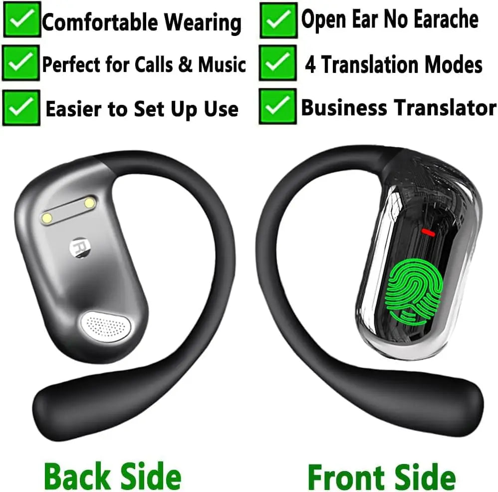 UYUXIO AI Language Translating Earbuds 144 Languages Real Time