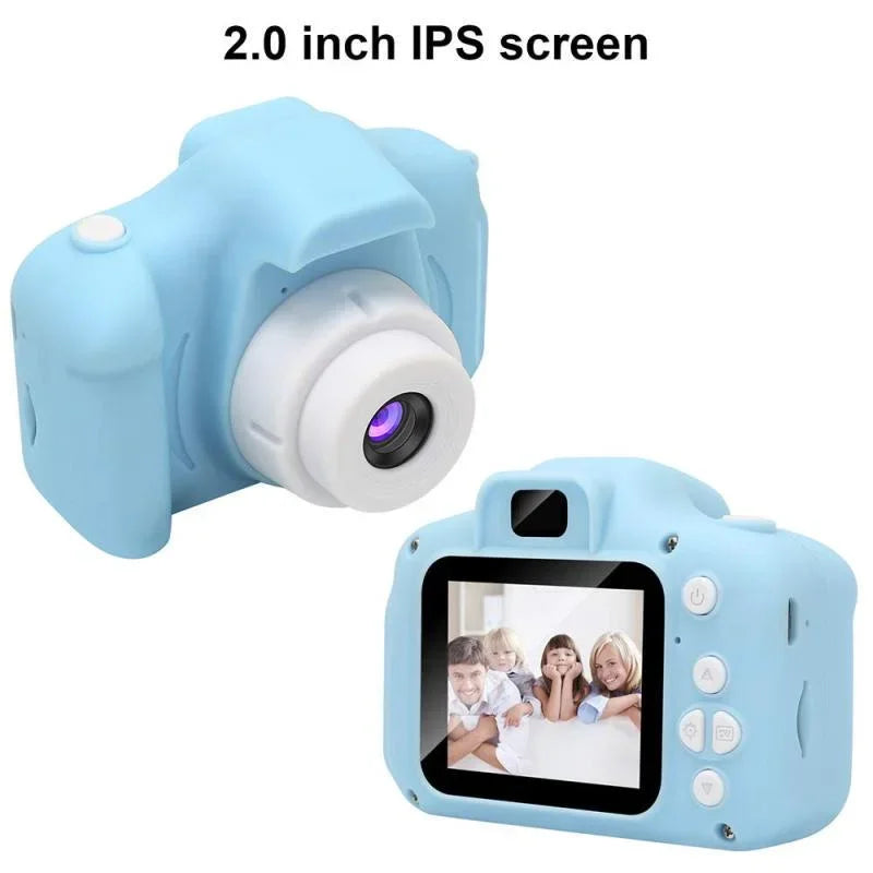Mini Kids HD Digital Camera Rechargeable Shockproof Video Children