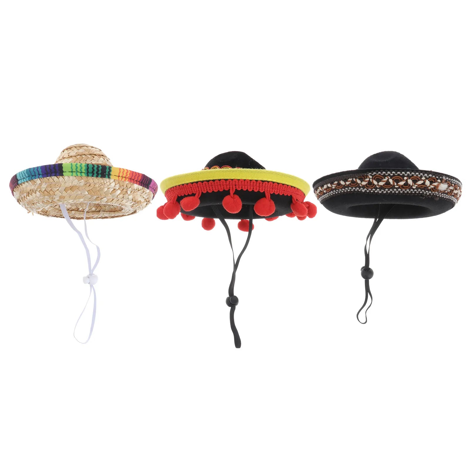 Mexico Halloween Pet Hat Stylish Comfortable Dog Cosplay Costume
