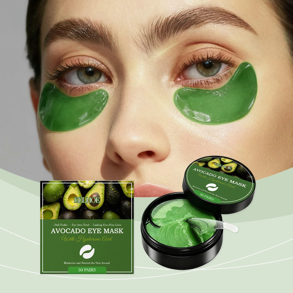 Eelhoe Hyaluronic Acid Under Eye Masks 30 Pairs | Dark Circles Under Eye Mask Zpaxo