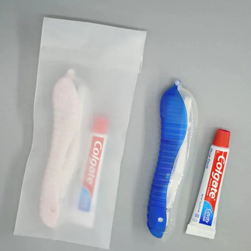 Portable Disposable Foldable Travel Camping Toothbrush Tooth Oral Zpaxo