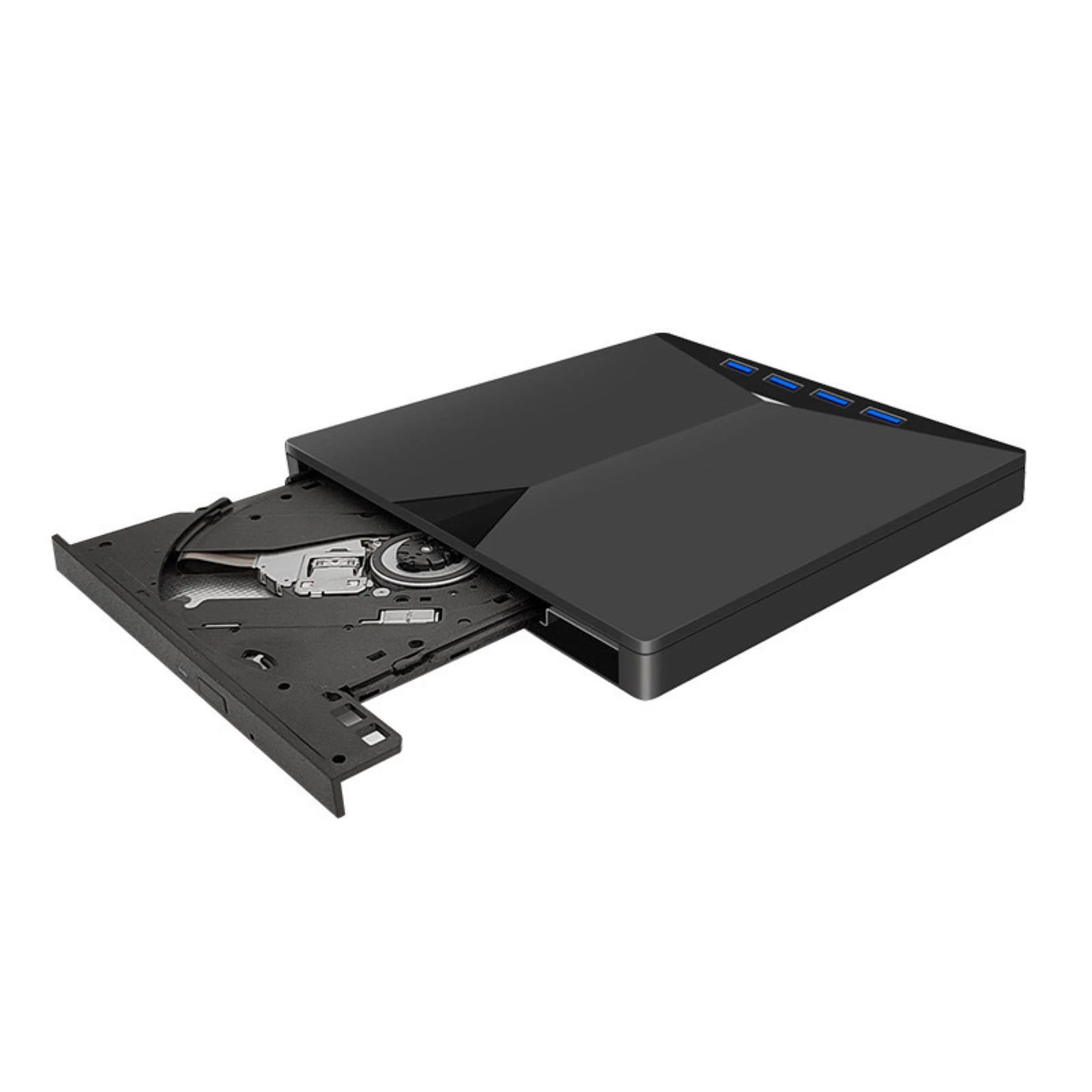 7-in-1 USB 3 0 Type-c External DVD CD Drive Burner Reader Player