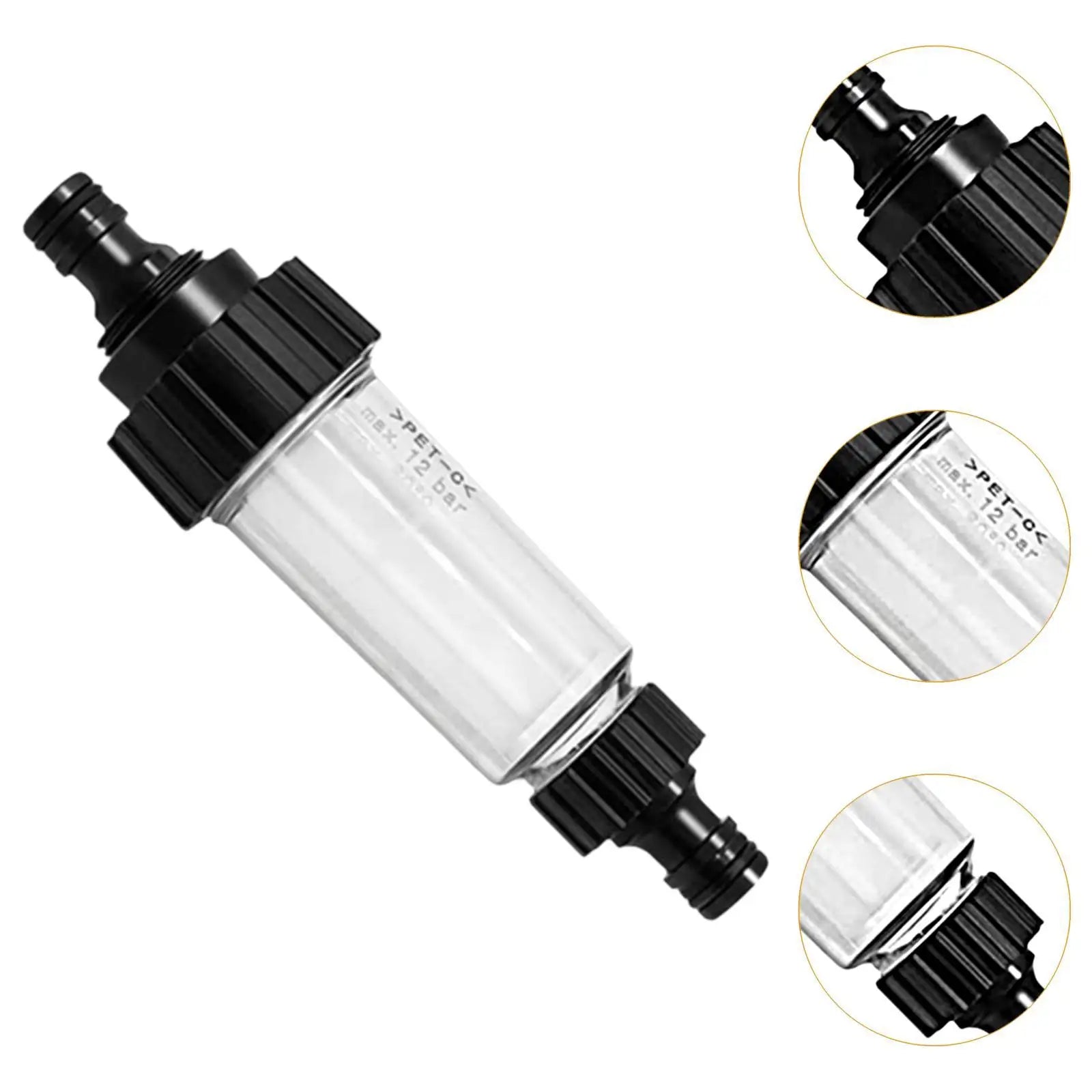 Professional Garden Hose Inlet Filter with 3/4 Thread for High Pressure Water Sprayer Car Wash Tool Zpaxo