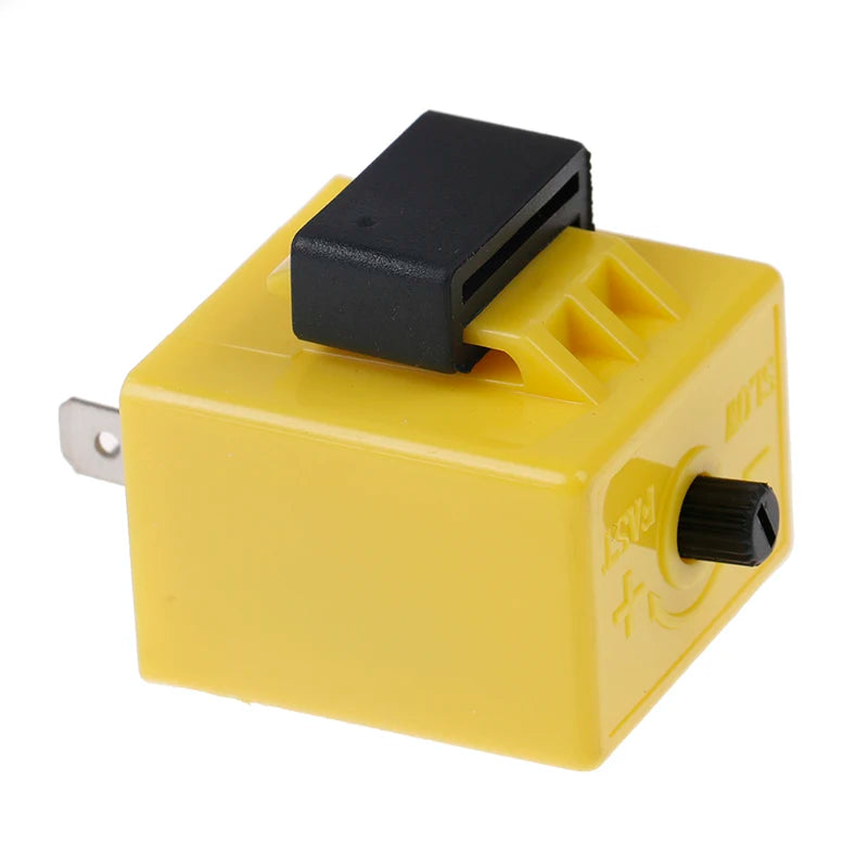 12V 2 Pin Adjustable LED Indicator Flasher Relay Module Motorcycle