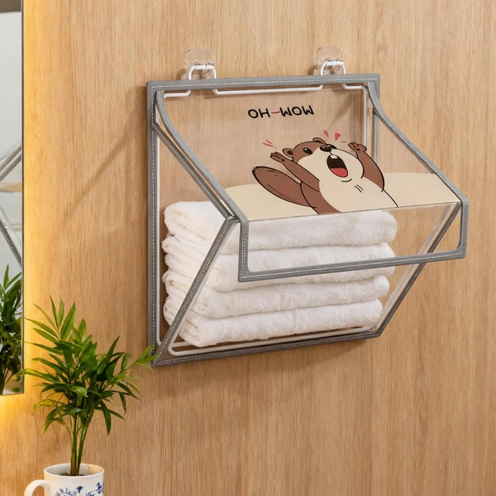 Wall Mounted Laundry Hamper Foldable Waterproof Space Saving Storage
