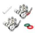 Quick Release Battery Terminal Connectors Positive Negative Cable Zpaxo Style 1