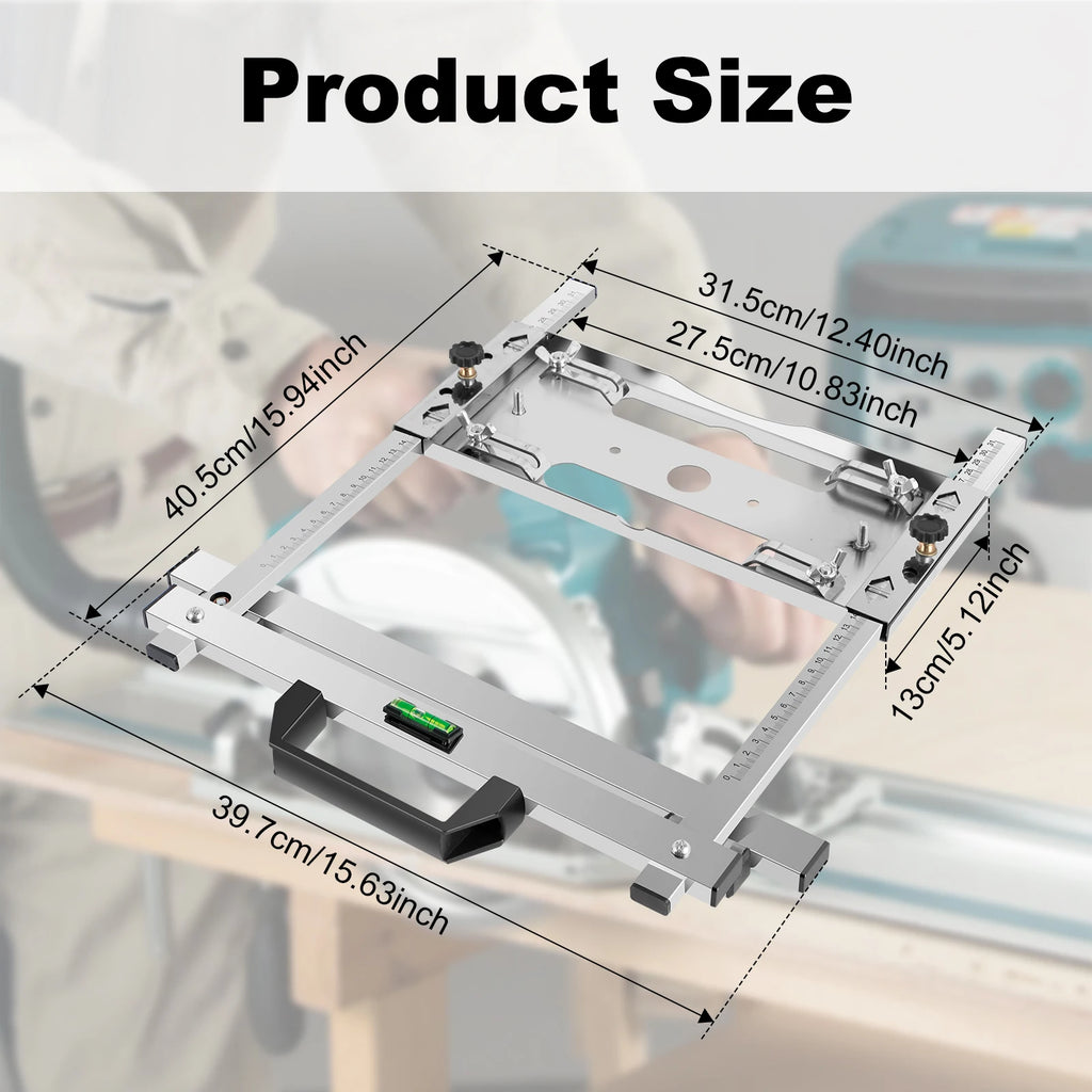 Cutting Machine Edge Guide Positioner Adjustable Edge Guide Positioning Cutting Board Tool Stainless Steel Edge Guide Positioner Zpaxo Large Size