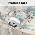 Cutting Machine Edge Guide Positioner Adjustable Edge Guide Positioning Cutting Board Tool Stainless Steel Edge Guide Positioner Zpaxo Large Size