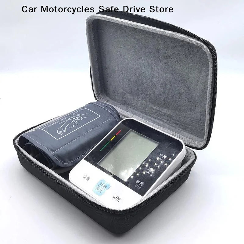 Hard EVA Carrying Organizer Case Wireless Upper Arm Blood Pressure