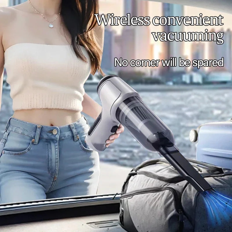 Wireless Vacuum Powerful Cleaner Portable Cleaning Mini strong Auction Machine Cleanings Handhled Blower Machines for Home Car Zpaxo