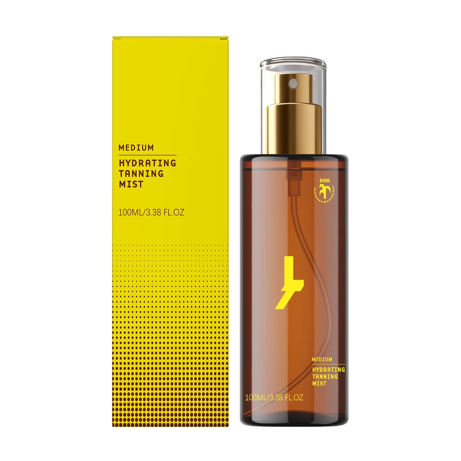 Sunless Self Tanning Essence Spray – Natural Bronze Glow Self Tanning Spray Zpaxo 100ml Boxed