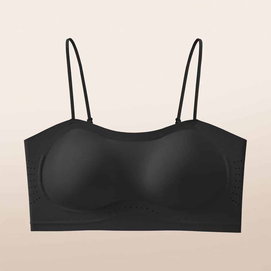 Women's Thin Strap Bralette Summer Backless Invisible Camisole Thick