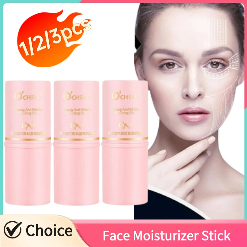Wrinkle Bounce Moisturizing Multi Balm for Face Daily Face Moisturizer Stick Facial Deep Hydration Moisturizer Skin Care Zpaxo