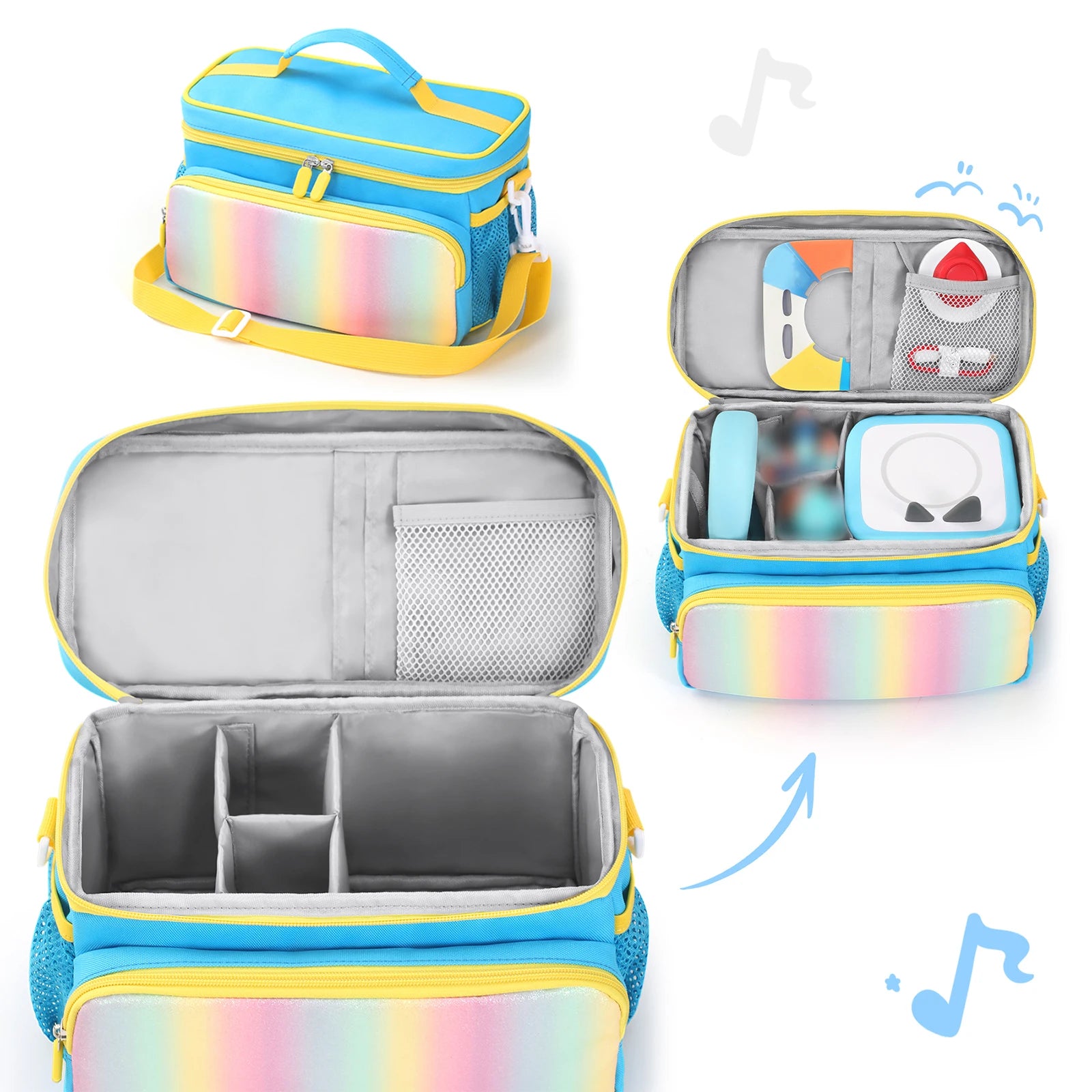 Toniebox 2 1 Headphone Storage Bag Wear Resist Charging Station