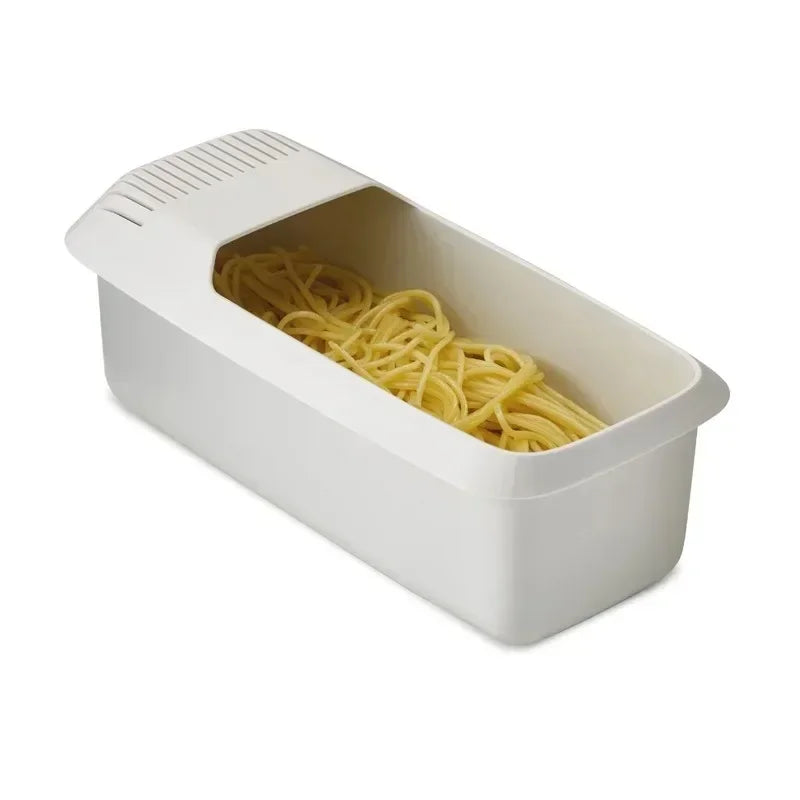Microwave Pasta Cooker Drainage Box – Wash, Cook & Store Pasta Cooker Box Zpaxo