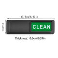 Dishwasher Magnet Clean Dirty Sign Strong Magnet for Kitchen Refrigerator Dishwasher Magnet Home Room Decoration Zpaxo Black