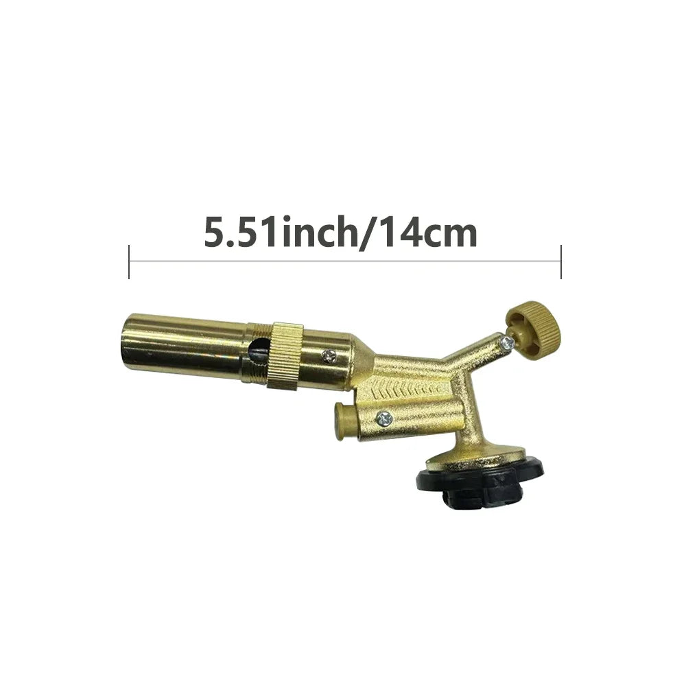 High Temperature Brass Copper Welding Torch Gas Burner Flame Gun for Brazing Solder Propane Plumbing - Home Improvement Tool Zpaxo