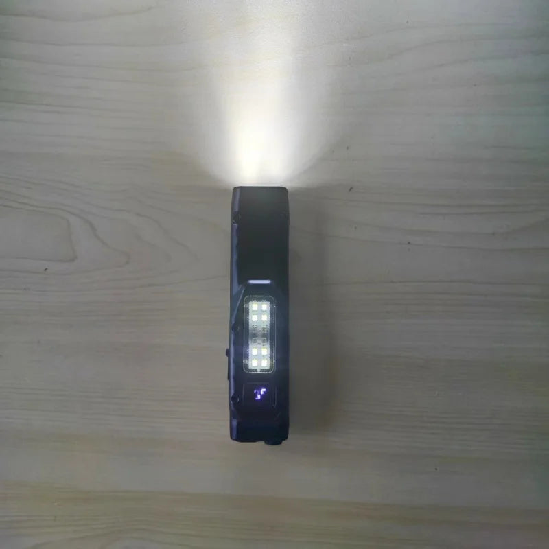 SHINEKNOT Tactical EDC Flashlight 1300LM Magnetic Side Light