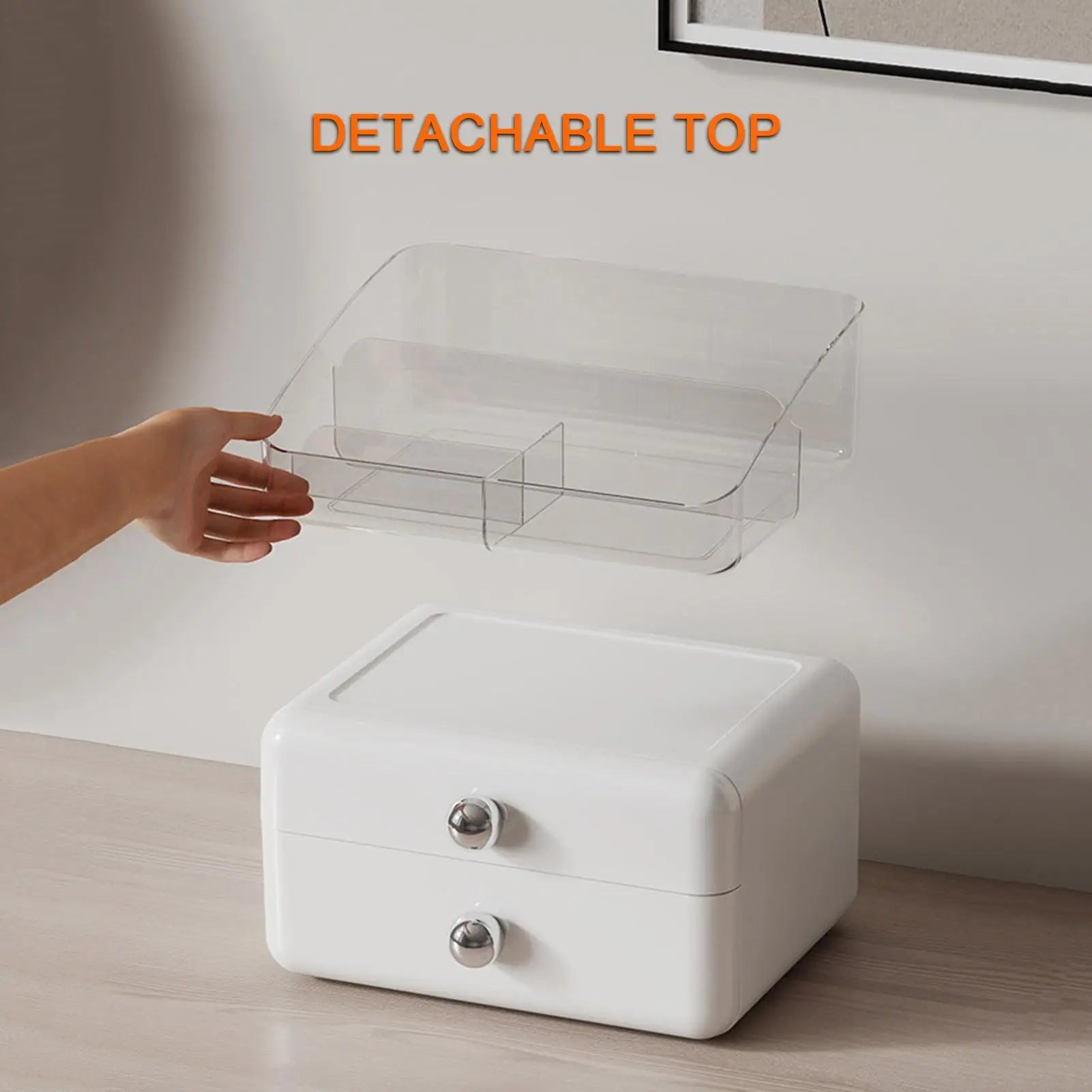 Makeup Organizer Large Storage Box Drawers Skincare Organizers Brush