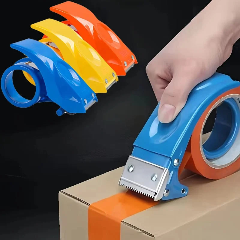 Plastic Sealing Packer Tape Dispenser Packaging Parcel 50mm Width Roller Tape Cutter Sealing Tape Holder Manual Packing Machine Zpaxo