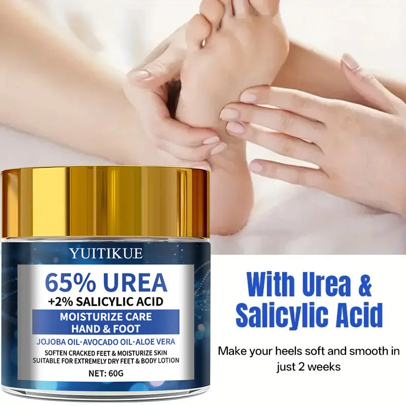 YUITIKUE 65% Urea Foot Cream – Cracked Heel Repair, 60g Urea Foot Cream Zpaxo