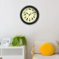 Musical Singing Birds Wall Clock – 12 Bird Calls, 10 Inch Decorative Wall Clock Zpaxo Black 25cm