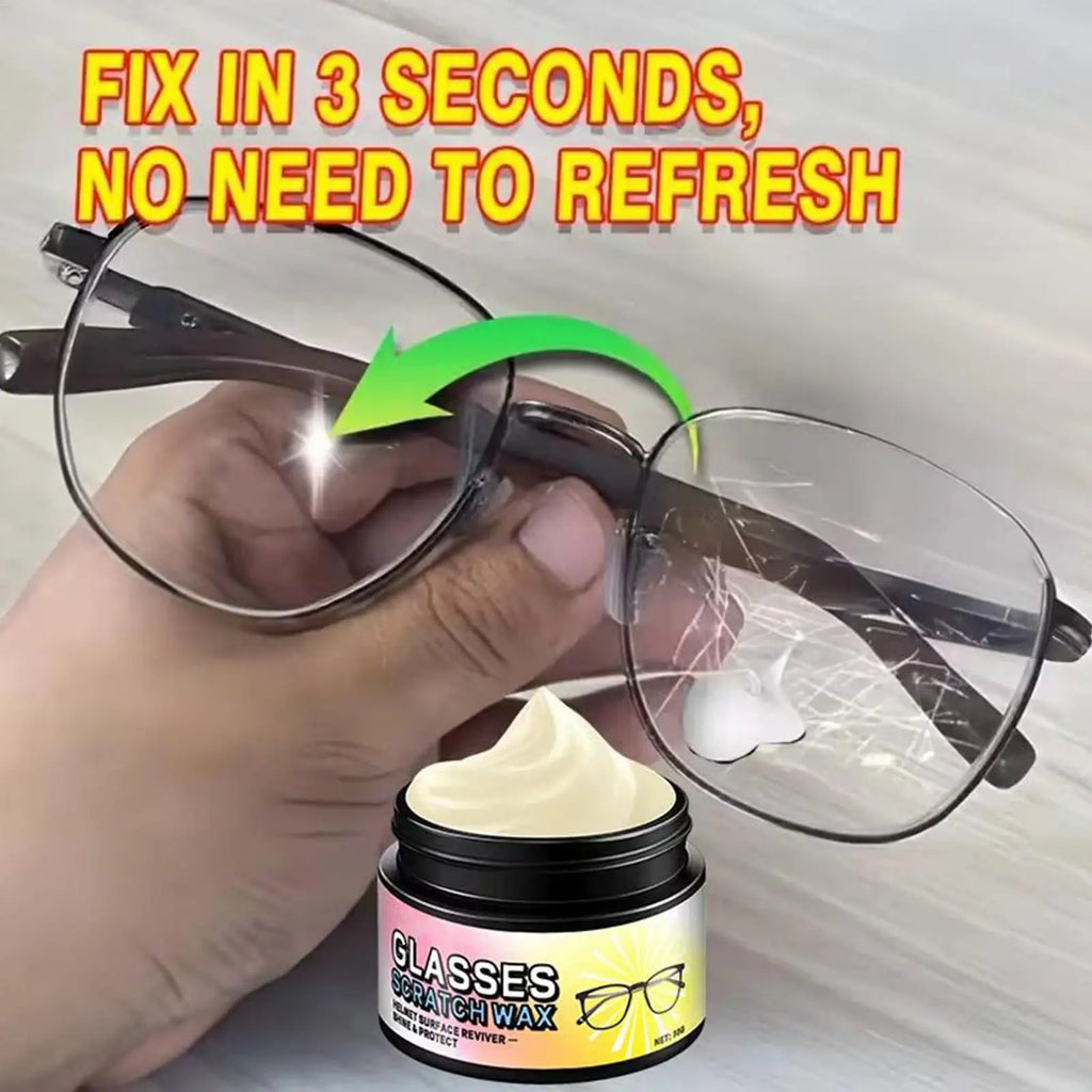 Eyeglass Scratch Remover Lens Repair Restoration Cleaning Metal Frame