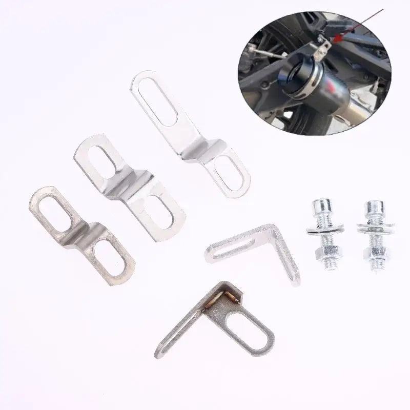 Motorcycle Exhaust Brackets – Stainless Steel Z & L Clamps