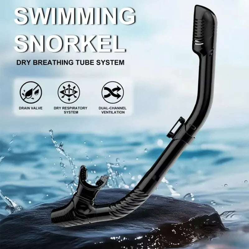 Adult Dry Snorkel Scuba Diving Underwater Swimming Full Multiple Zpaxo