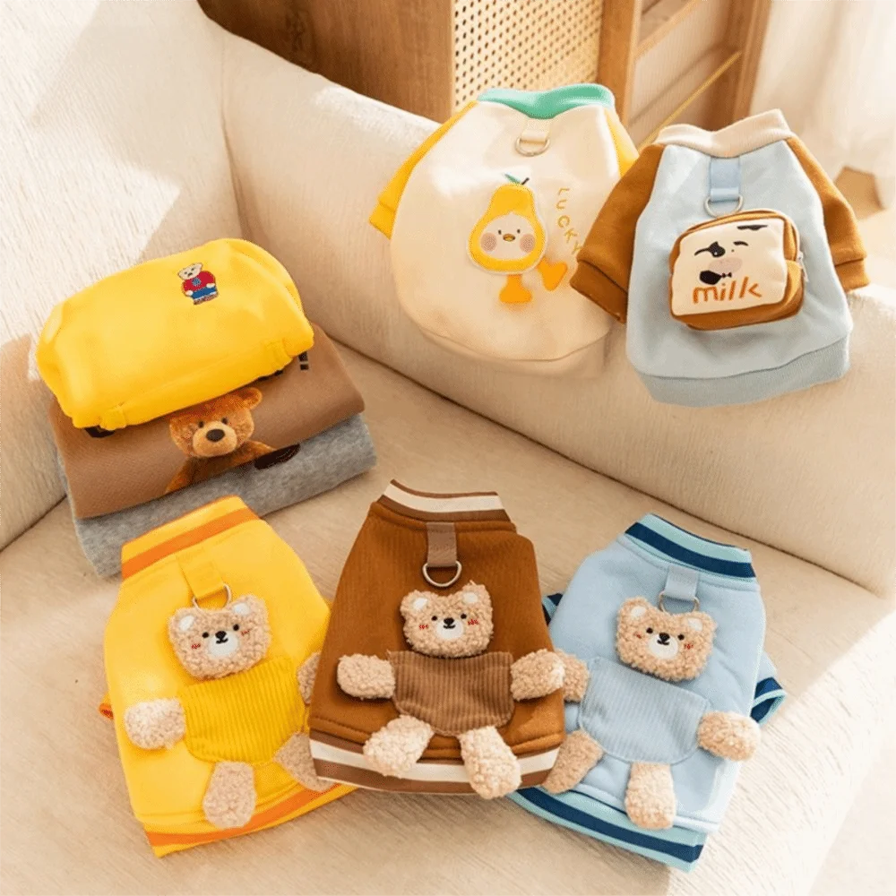 3D Fleece Dog & Cat Sweater Vest – Soft Winter Pet Clothing Pet Sweater Vest Zpaxo