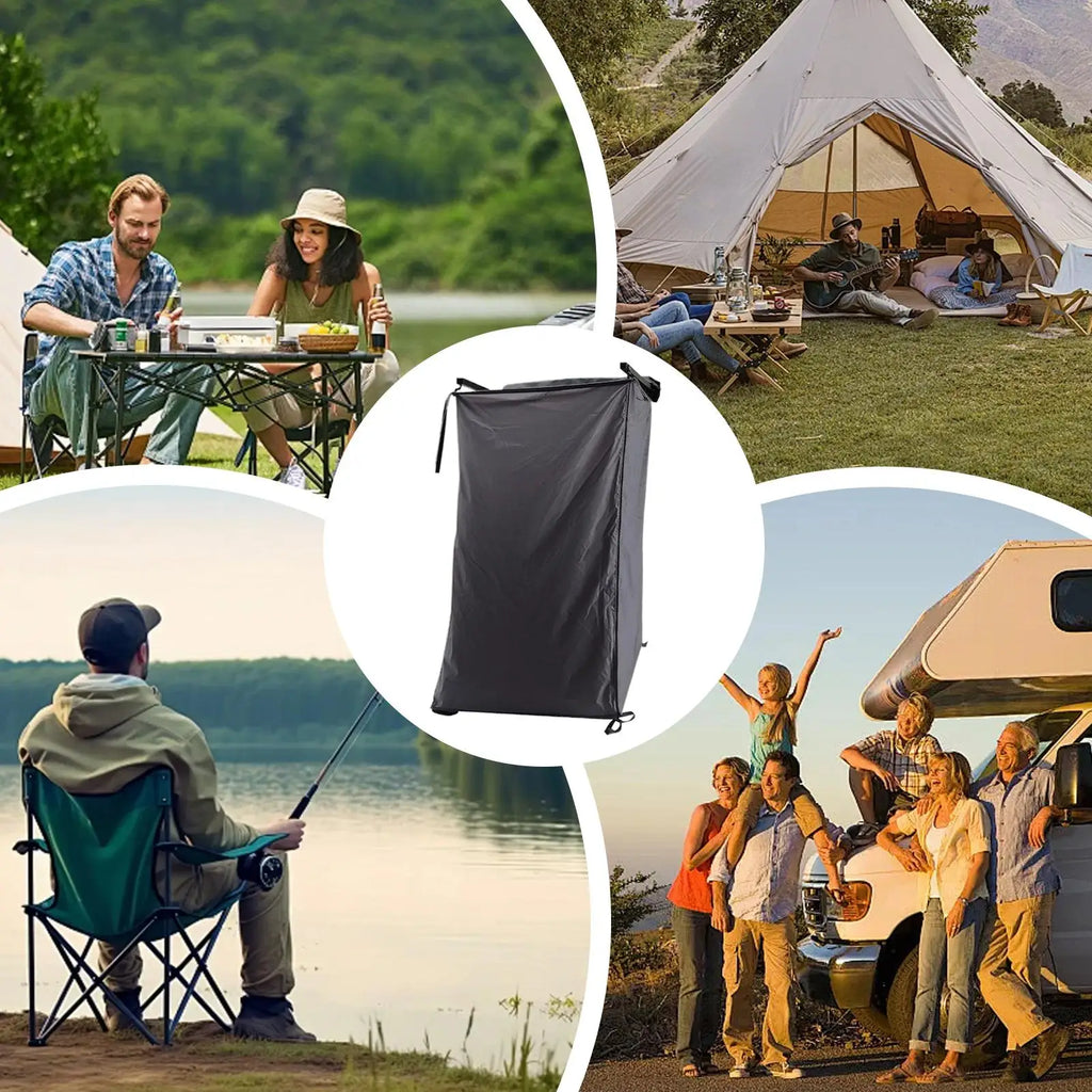 Shower Tent Portable Waterproof Awning Camping Privacy Shelters Road