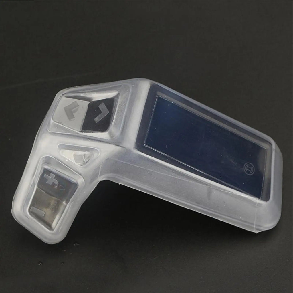 Electric Bike Monitor Screen Cover Waterproof Transparent Electric Bike Display Case Bicycle Parts for Outdoors Riding Commuting Zpaxo