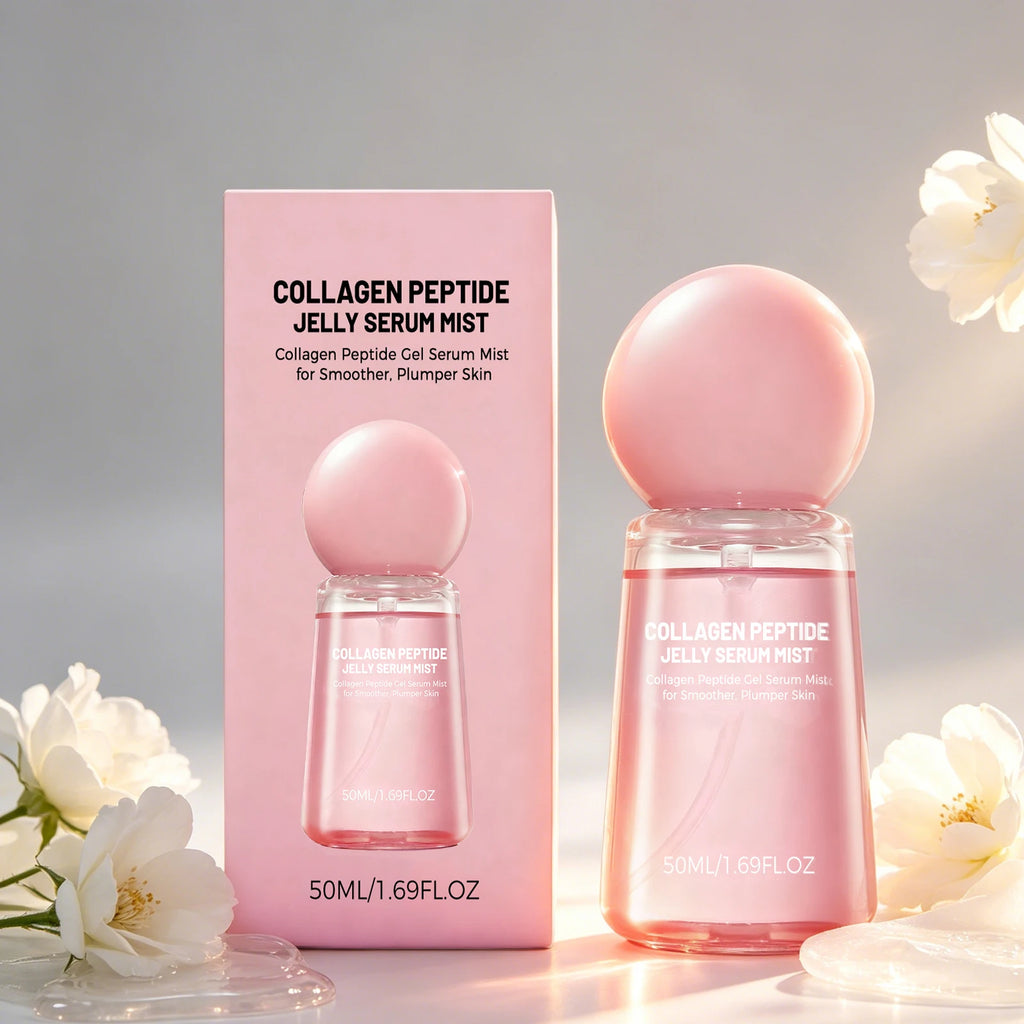Collagen Peptides Jelly Serum Mist – Hydrating Face Spray Face Serum Spray Zpaxo