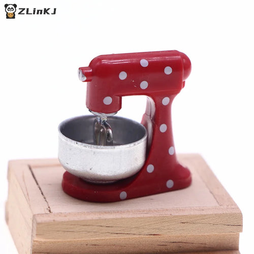 ▶1PCS 1:12 Dollhouse Miniature Simulation Red Furniture Home Model Decor Toy Doll House Accessories Zpaxo