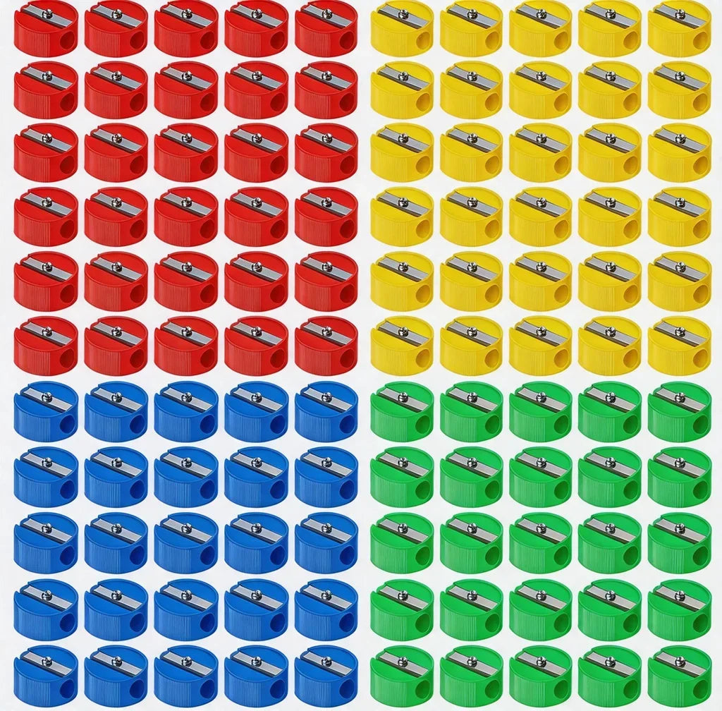 Colorful Mini Pencil Sharpener Wholesale Manual Handheld Children's Zpaxo 30pcs random